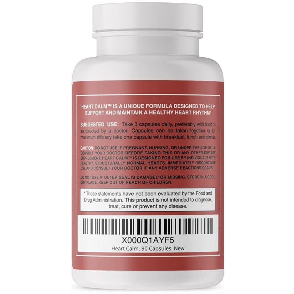Vital Biologics Heart Calm Capsules – Natural Support for Healthy Heart Rhythm thumbnail 3