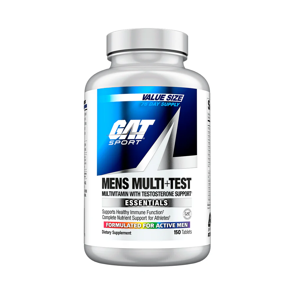 GAT Sport Men's Multi Test Multivitamin with Testosterone Support, Supports Healthy Immune Function, Formulated for Active Men, Dietary Supplement,60 Tablets thumbnail 4