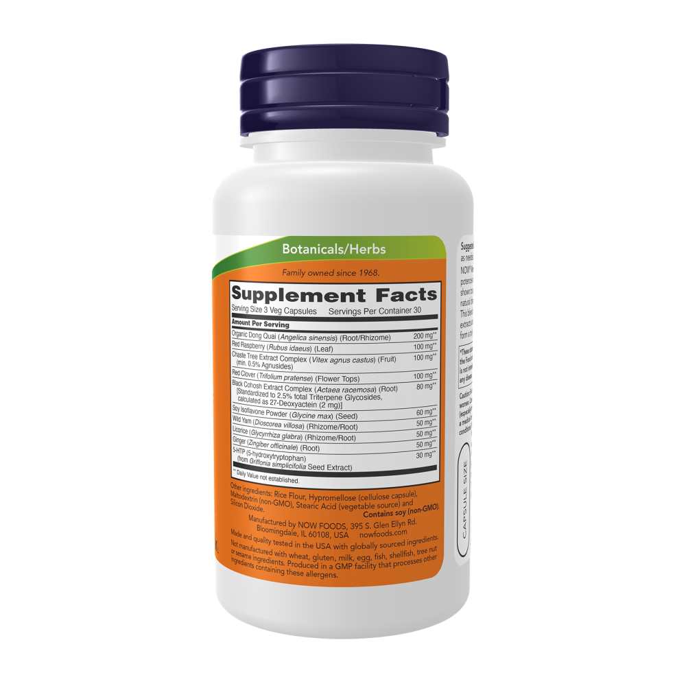 Now Foods Menopause Support – 90 Veg Capsules thumbnail 2
