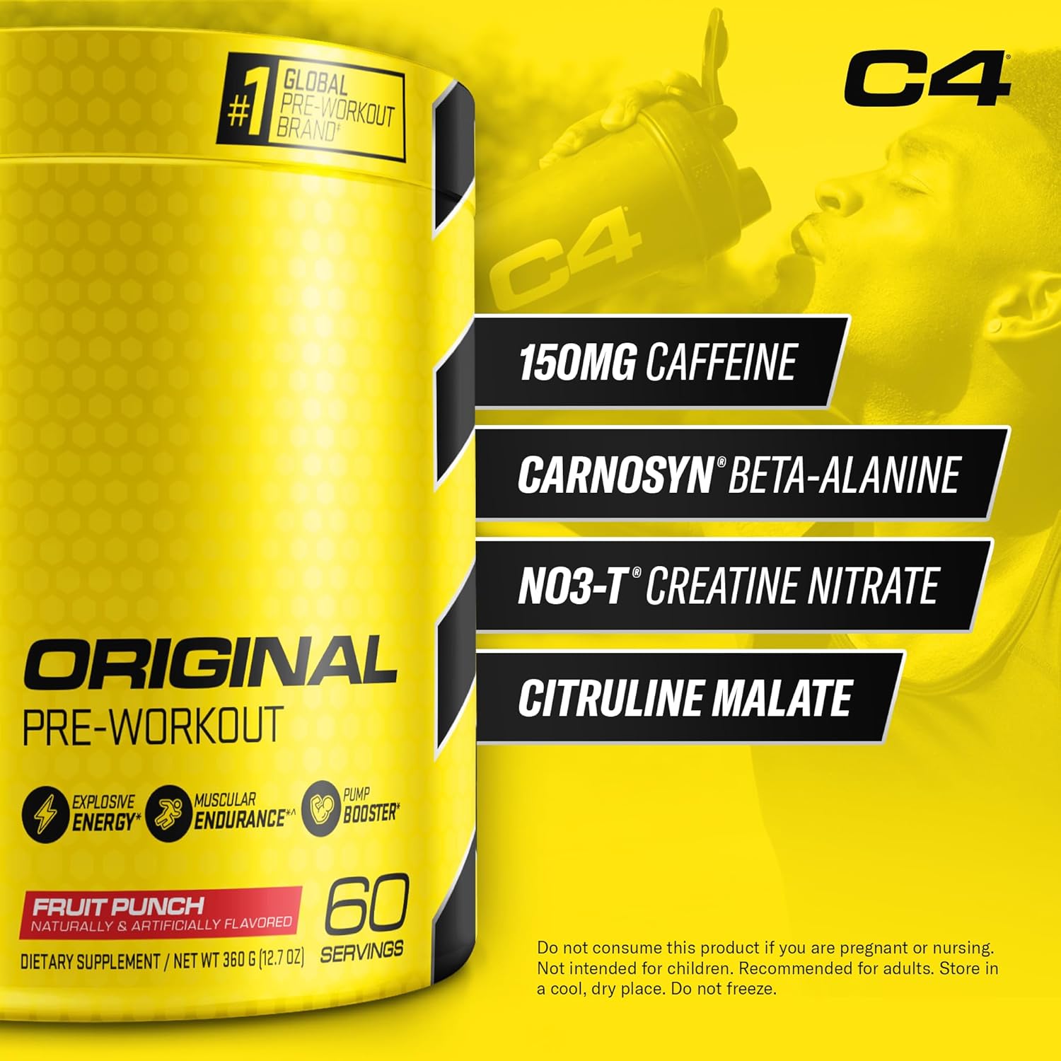 C4 Original Pre Workout Powder thumbnail 2