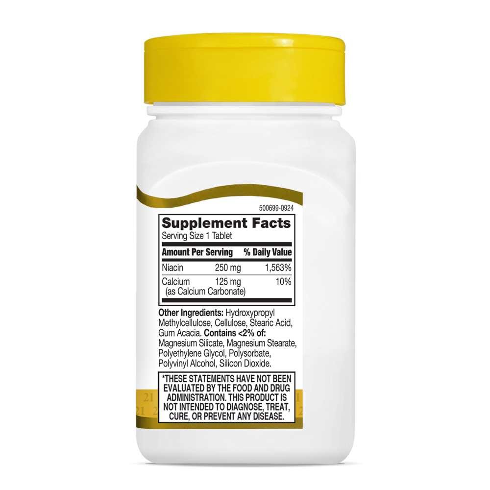 21st Century Niacin 250 Mg 110 Tabs thumbnail 2