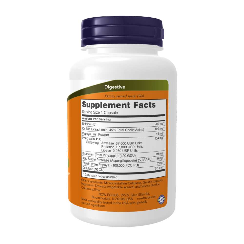 Now Foods Super Enzymes – Supports Healthy Digestion – 90 Capsules thumbnail 3
