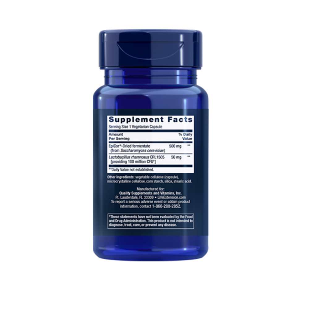 Life Extension Florassist® Probiotic Immune & Nasal Defense – 30 Vegetarian Capsules thumbnail 2