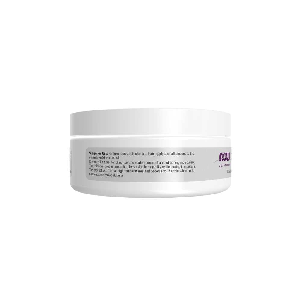 Now Foods Coconut Oil – 100% Pure & Skin Softening – Multi-Purpose Moisturizing Oil – 89 M L thumbnail 2
