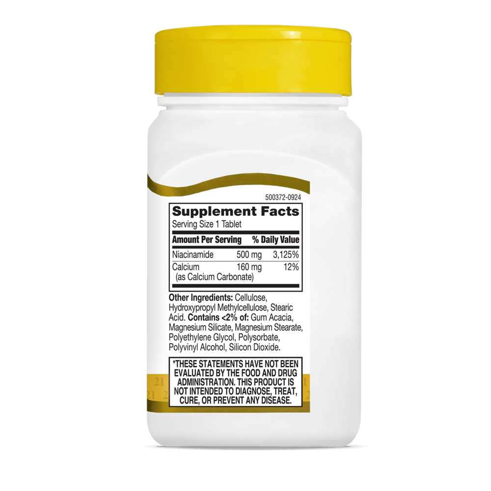 21st Century Niacinamide 500 Mg 110 Tabs thumbnail 2