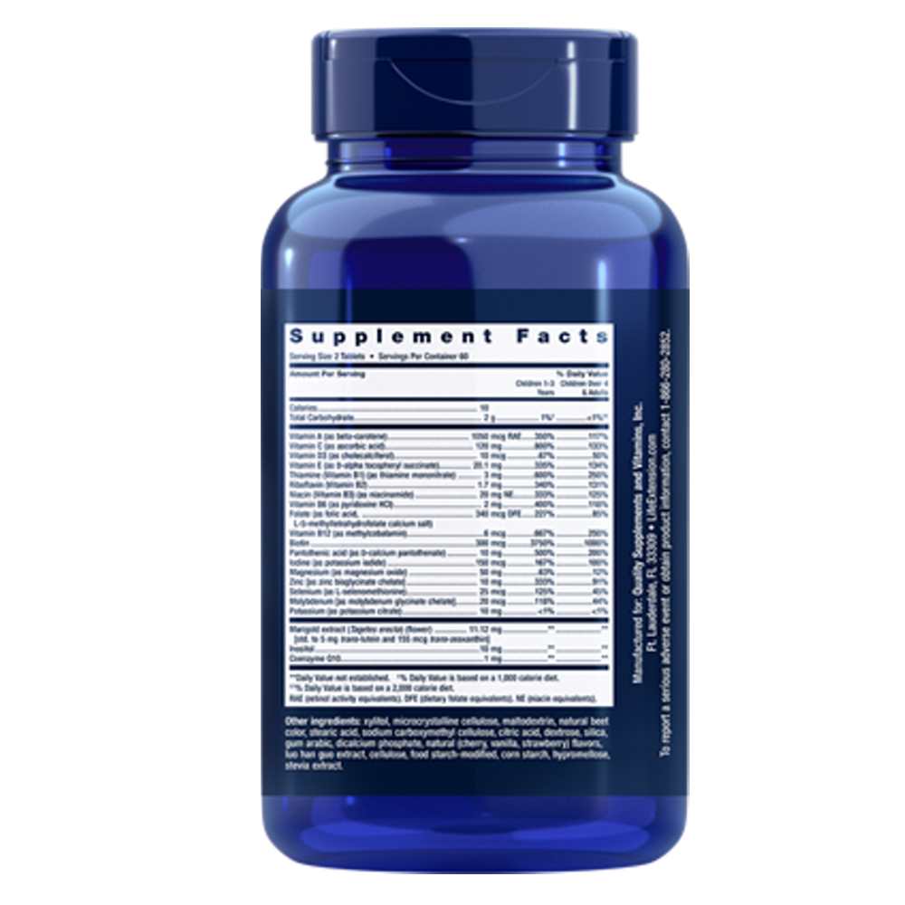 Life Extension Children's Formula Life Extension Mix™ – 120 Chewable Tablets thumbnail 2