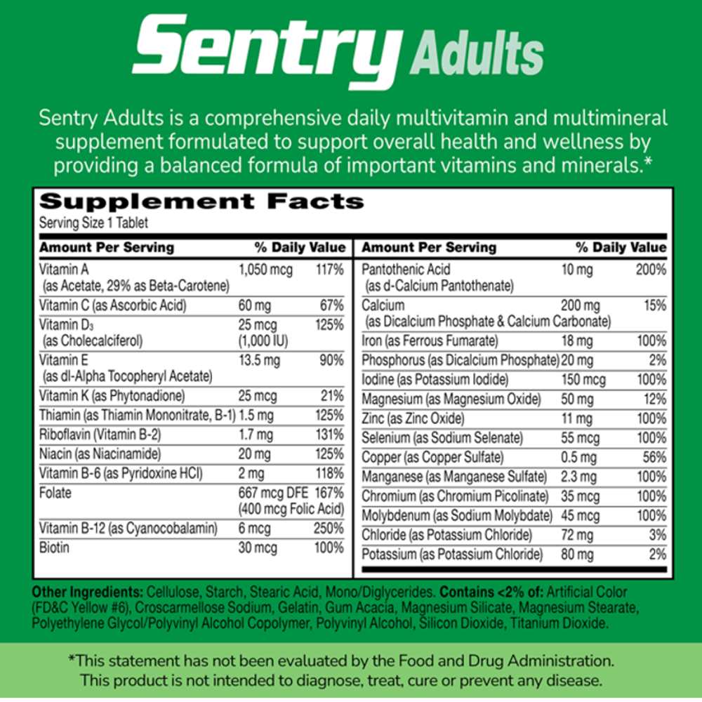 21st Century Sentry Adults 300 Tabs thumbnail 3