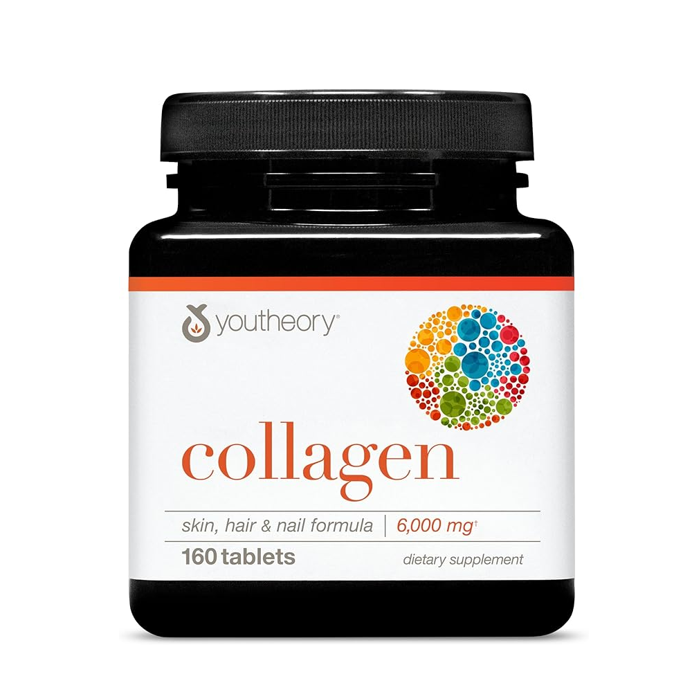 Youtheory Collagen – Skin, Hair & Nail Formula 6000mg with Vitamin C, 290 Tablets thumbnail 3