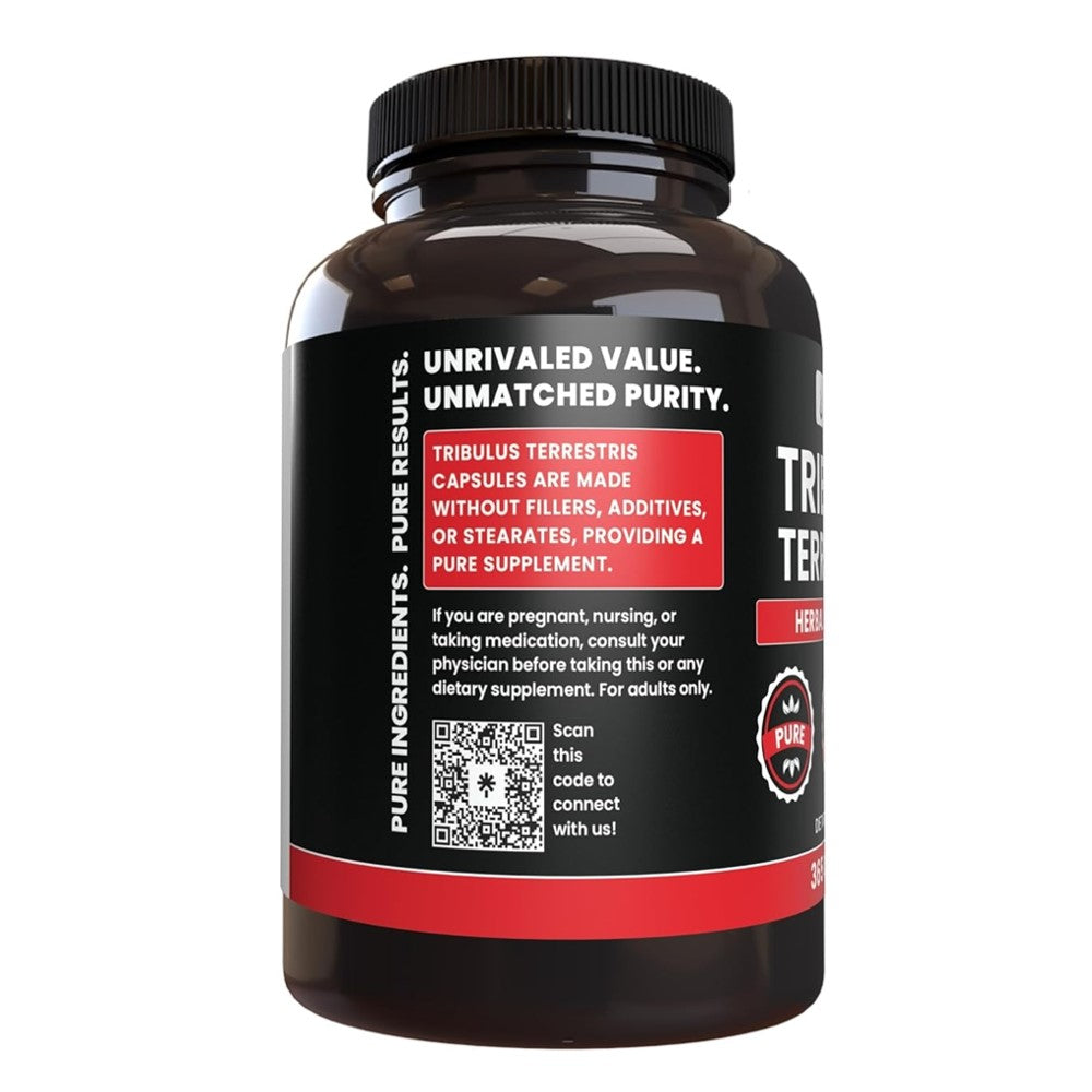 Pure Tribulus Terrestris – 100% Natural Herbal Supplement | 365 Capsules thumbnail 3