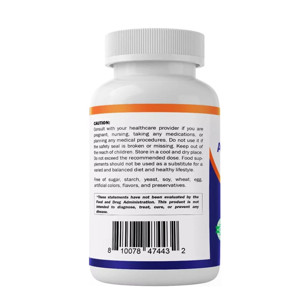 Vitamatic Alpha Lipoic Acid 600mg - Antioxidant Supplement 240 Veg Capsules - Quality Ala for Energy, Nerve & Skin Health thumbnail 3