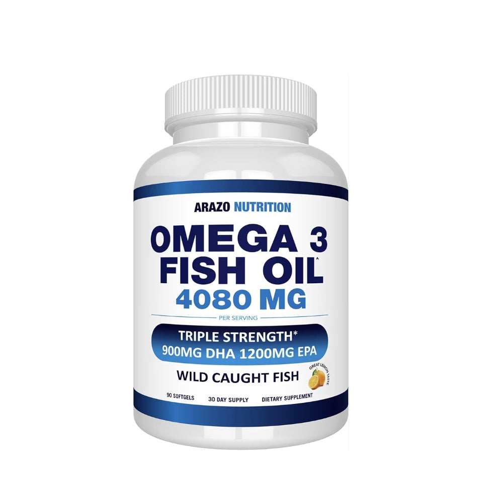 Arazon Nutrition Omega 3 Fish Oil 4,080mg thumbnail 3