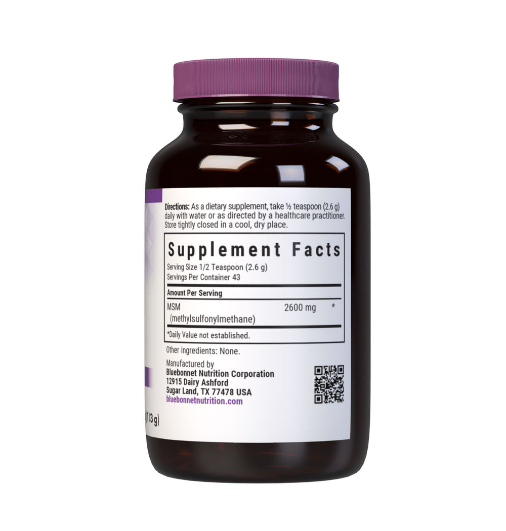 Bluebonnet Nutrition Msm Powder 113g thumbnail 2