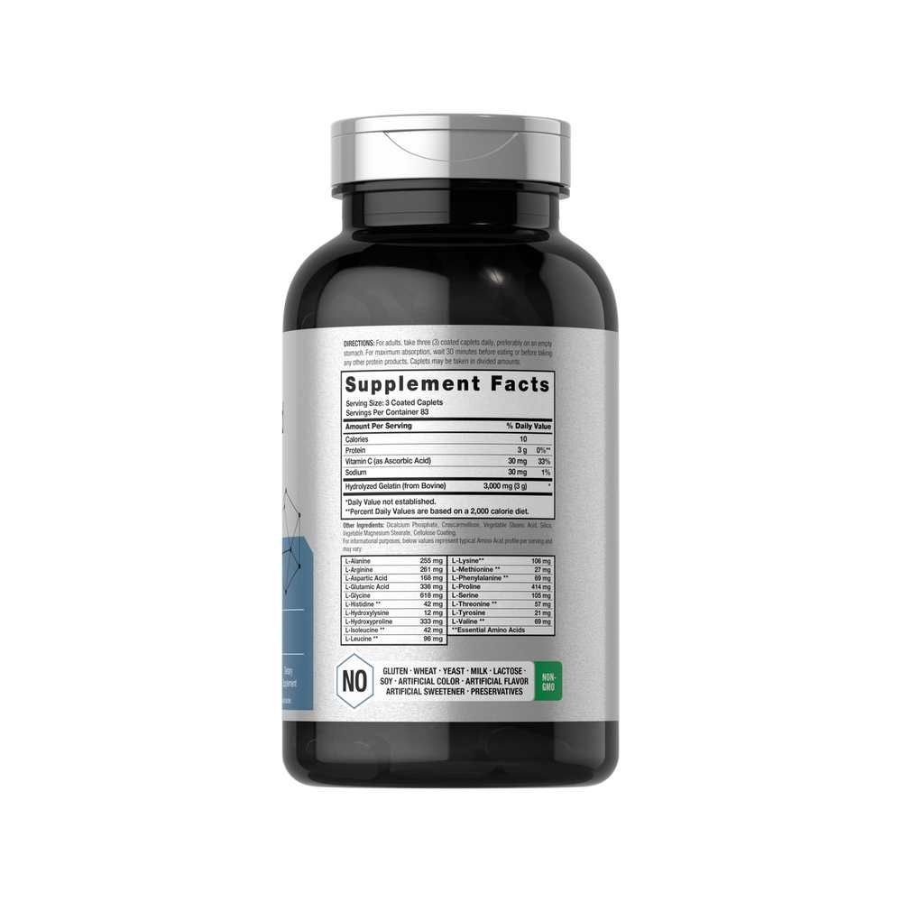 Horbäach Amino Acid Complex 3000mg per serving | 250 Caplets thumbnail 2