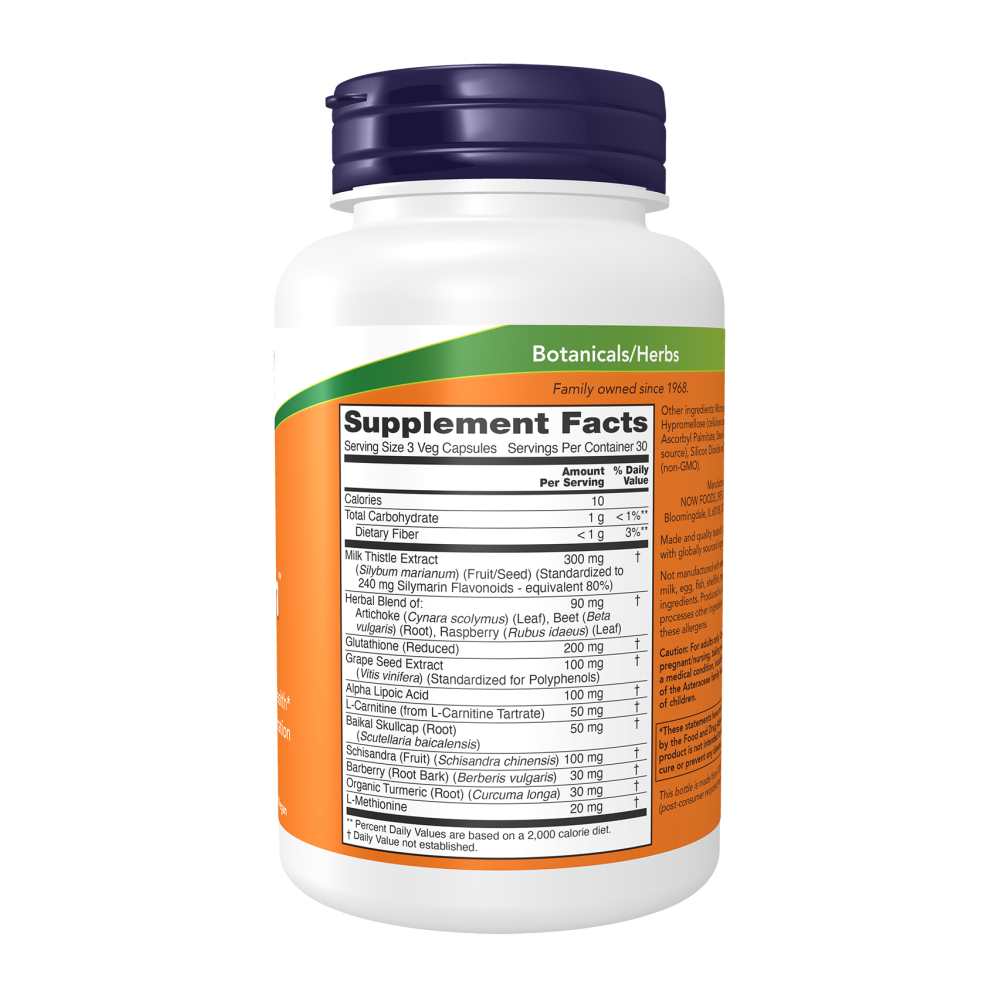 Now Foods Liver Refresh – Liver Support & Detox Formula – 90 Veg Capsules thumbnail 2