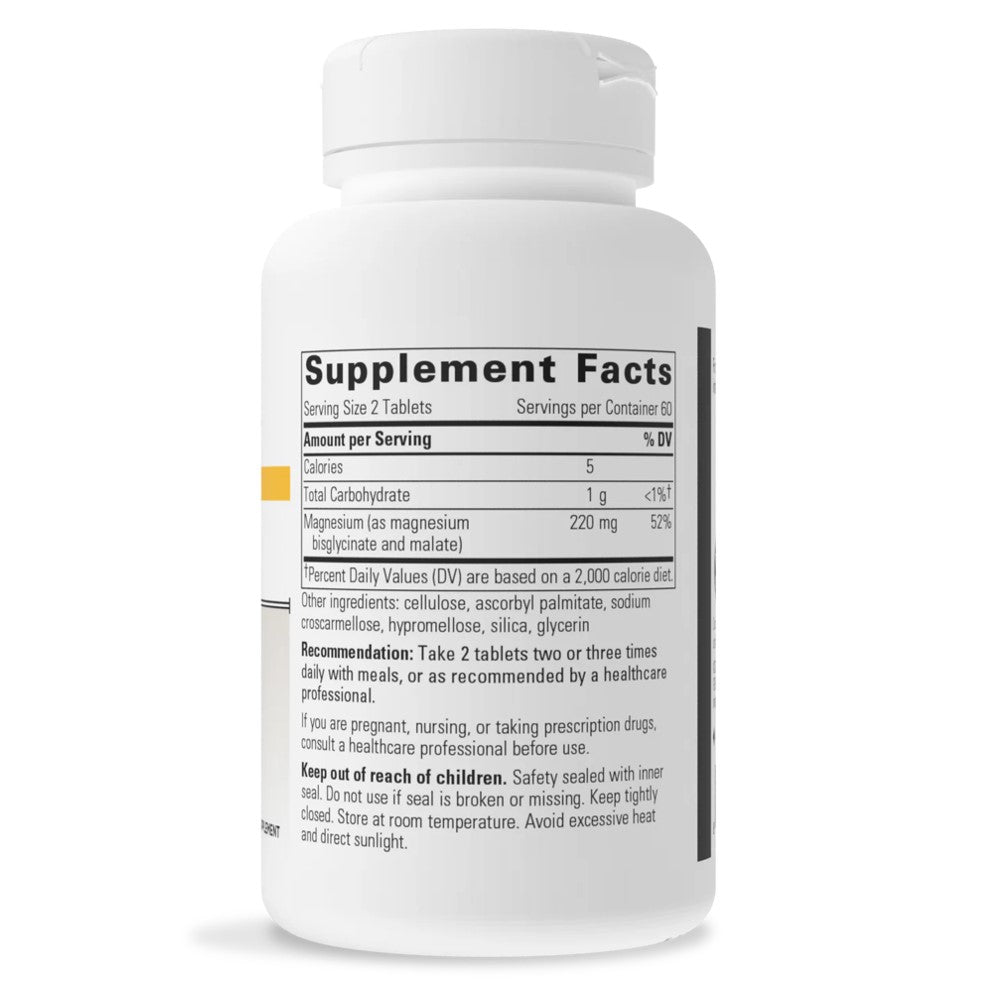 Magnesium Glycinate Plus by Integrative Therapeutics Size 120 Tablets thumbnail 3