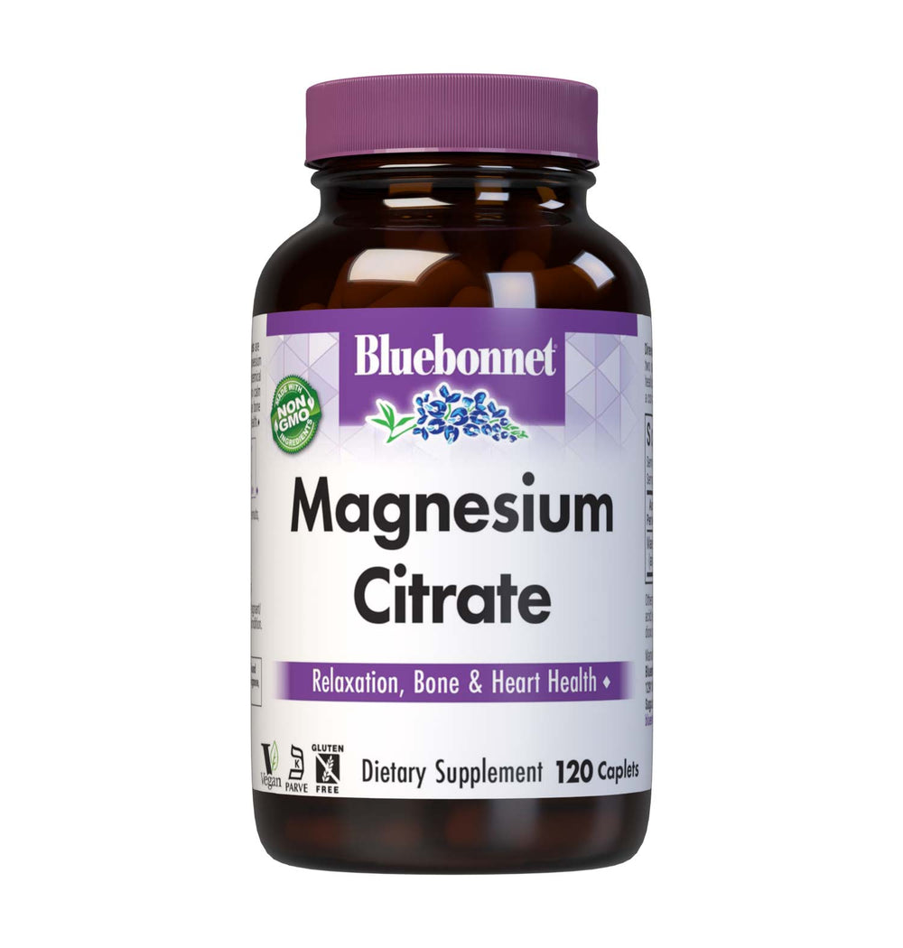 Bluebonnet Nutrition Magnesium Citrate 60 Caplets thumbnail 2