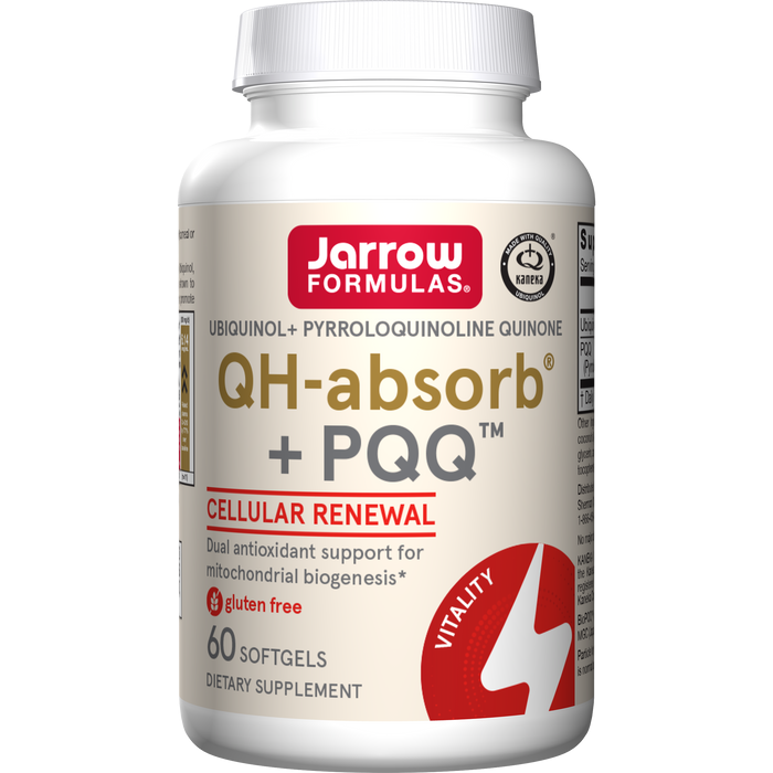 Jarrow Formulas Qh-Absorb® + Pqq™ 30 Softgels thumbnail 2