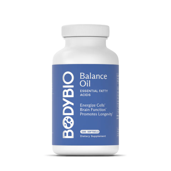 BodyBio Balance Oil (Omega 6 + 3) 60 softgels thumbnail 2
