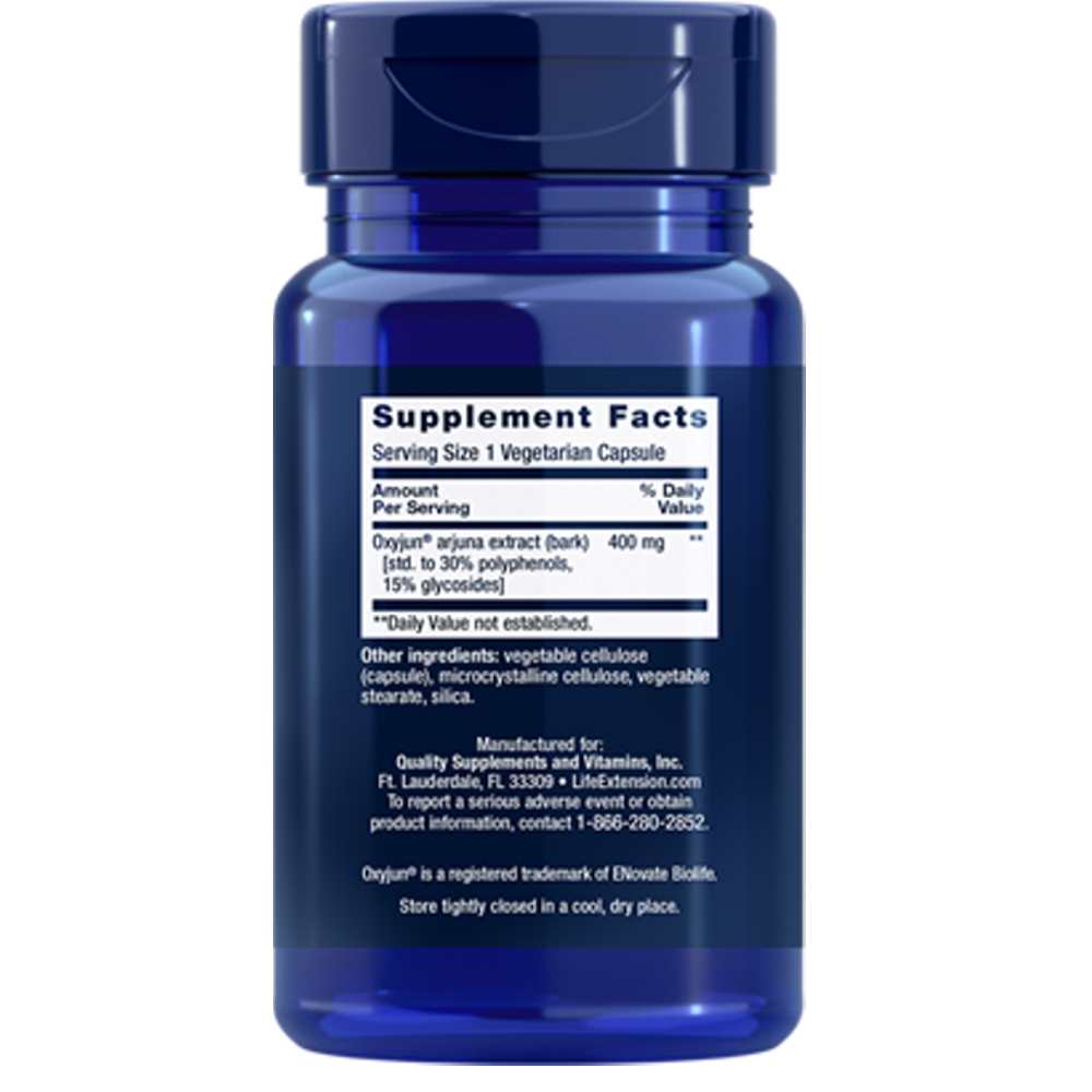 Life Extension Cardio Peak™ – 30 Vegetarian Capsules thumbnail 2