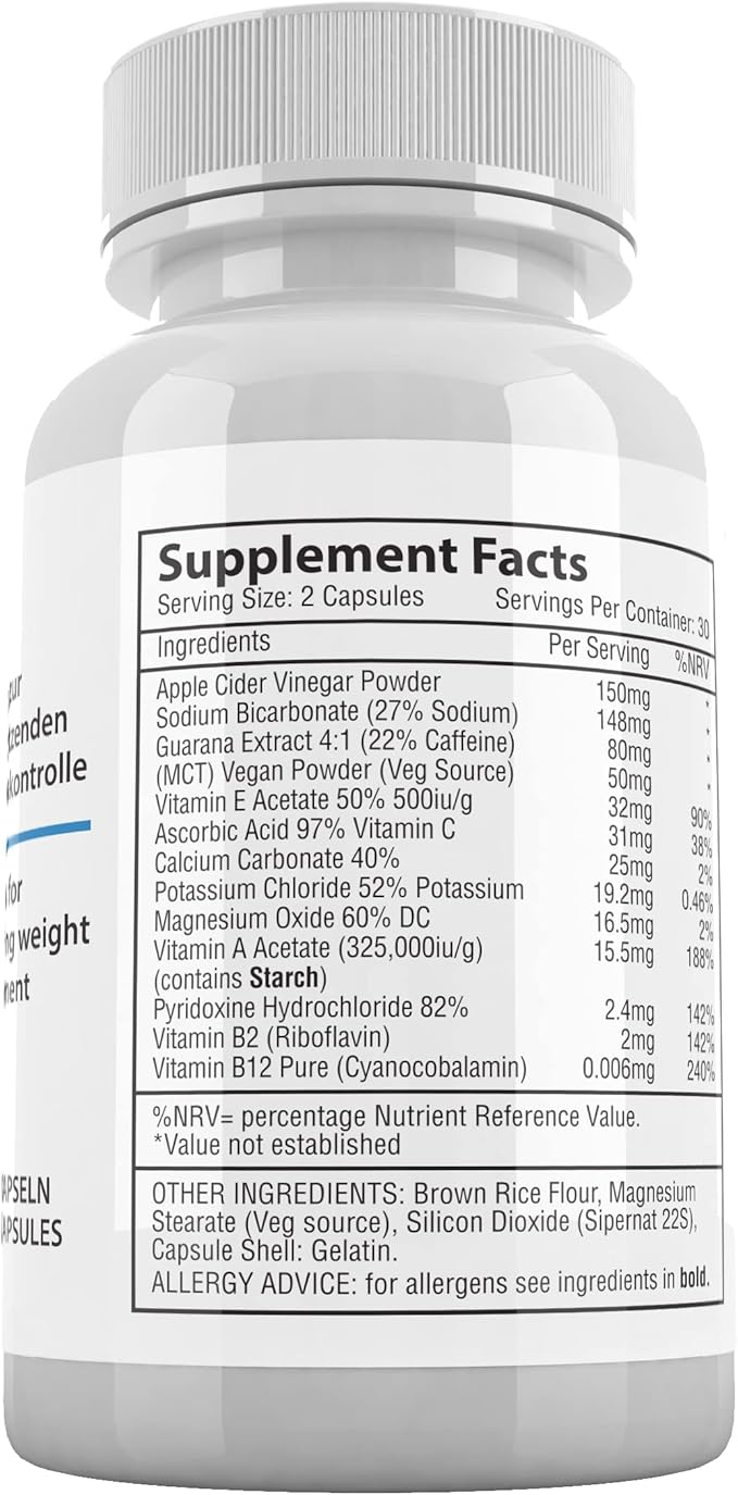 Supplement Paradise Weight Management Support Capsules - 60 Capsules thumbnail 3
