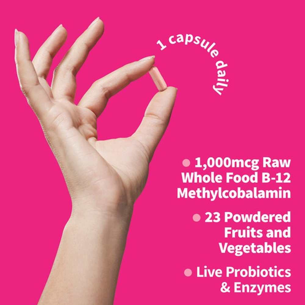 Garden of Life Vitamin Code Raw B-12 1,000mcg 30 Capsules thumbnail 2