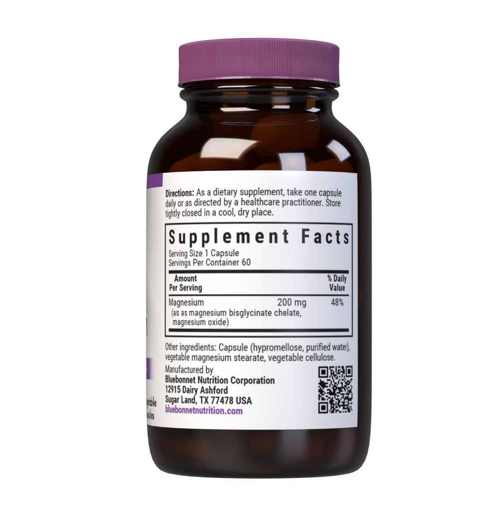 Bluebonnet Nutrition Albion Buffered Chelated Magnesium 60 Caps thumbnail 3