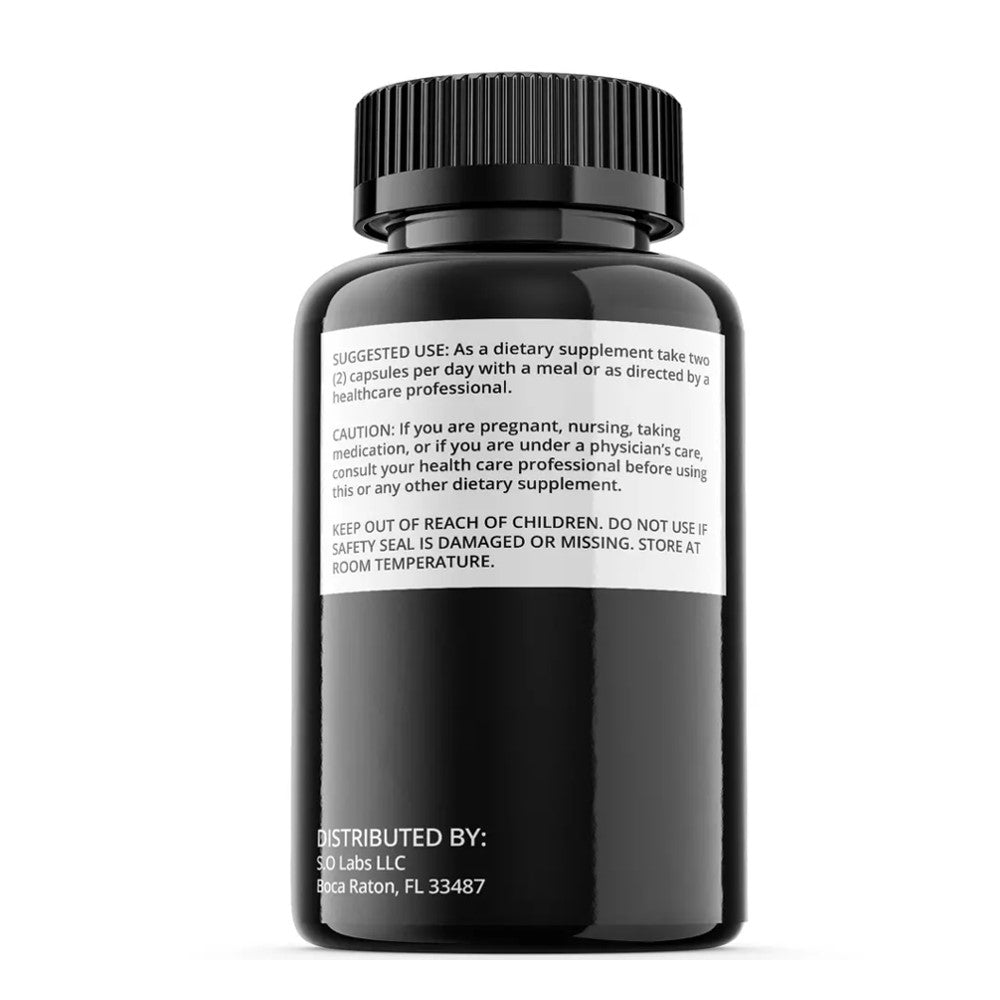 ALPHA BEAST XL by S.O Labs - 60 Capsules - Maximum Strength Dietary Supplement thumbnail 2