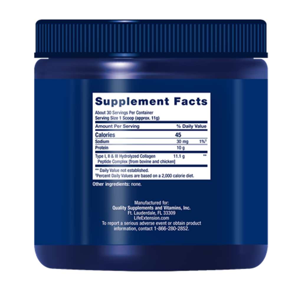 Life Extension Collagen Peptides for Skin & Joints – 343g thumbnail 2