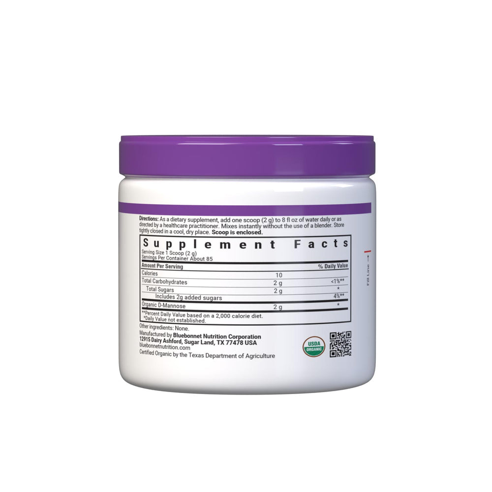 Bluebonnet Nutrition Organic D-Mannose Powder 174g thumbnail 2