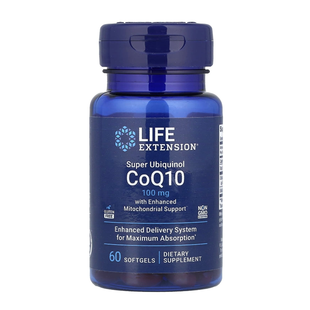 Life Extension Super Ubiquinol Co Q10 with Pqq 100 Mg, 30 Softgels thumbnail 3
