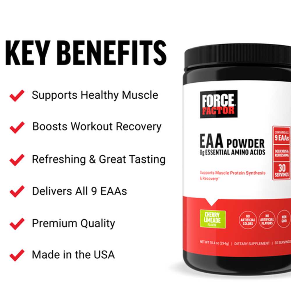 Force Factor Eaa Powder – 294g (30 Servings) thumbnail 2