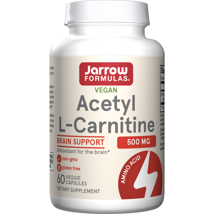 Jarrow Formulas Acetyl L-Carnitine 500 Mg 60 Caps thumbnail 2