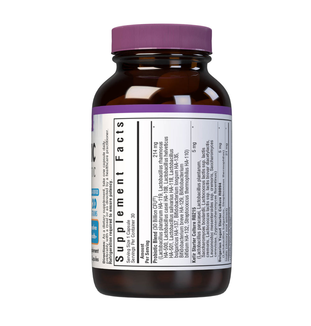 Bluebonnet Nutrition Probiotic & Prebiotic 30 Billion 30 Caps thumbnail 2
