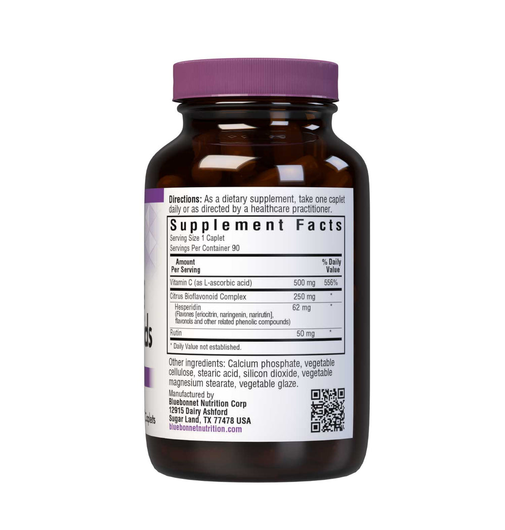 Bluebonnet Nutrition C-500 Mg & Bioflavonoids 90 Caplets thumbnail 2