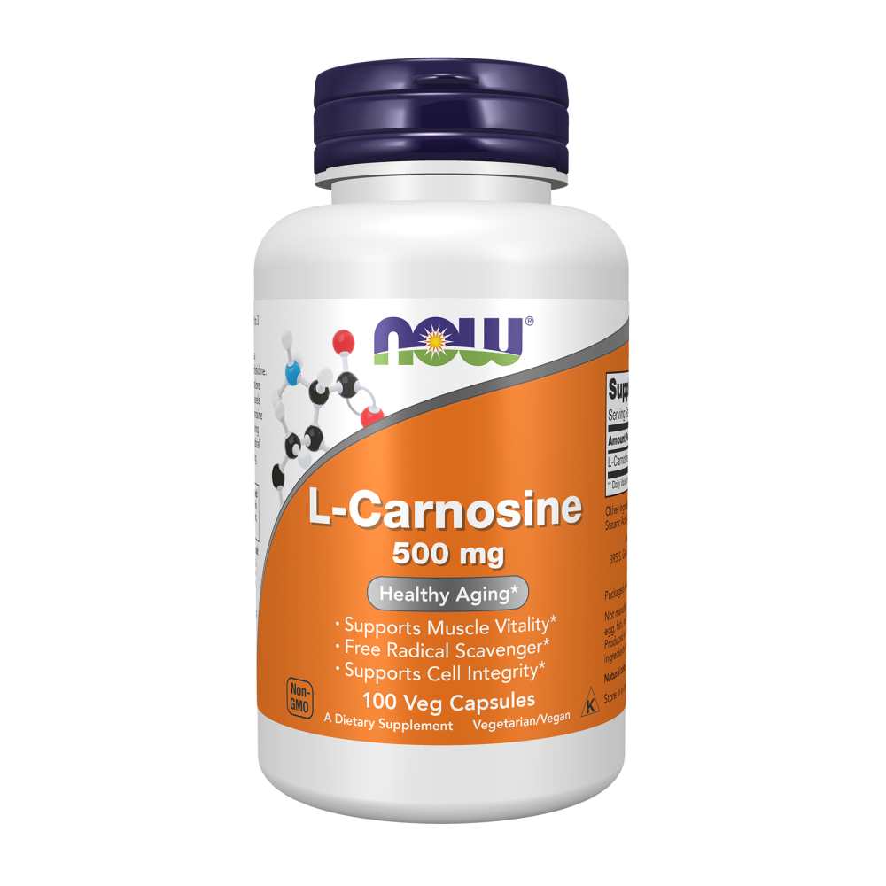 Now Foods L-Carnosine 500 Mg – 50 Veg Capsules thumbnail 2