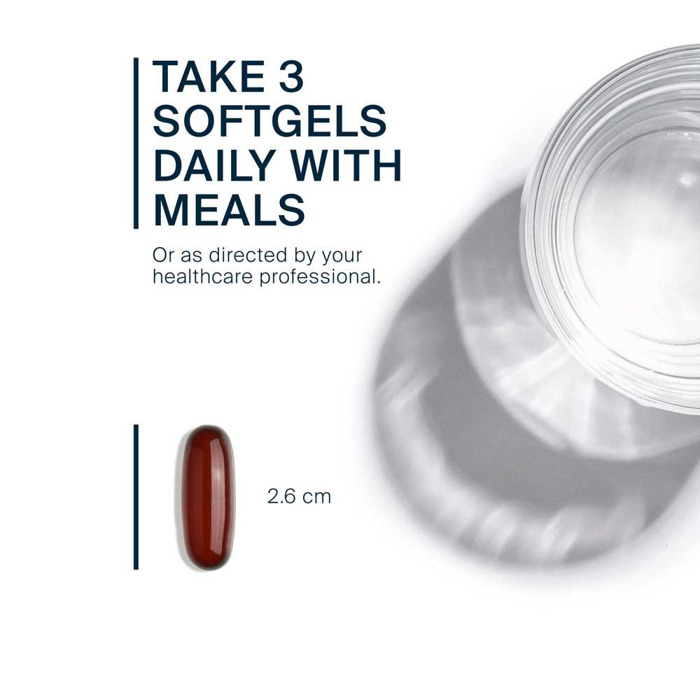 Vital Nutrients Flax Oil 100 Softgels thumbnail 2