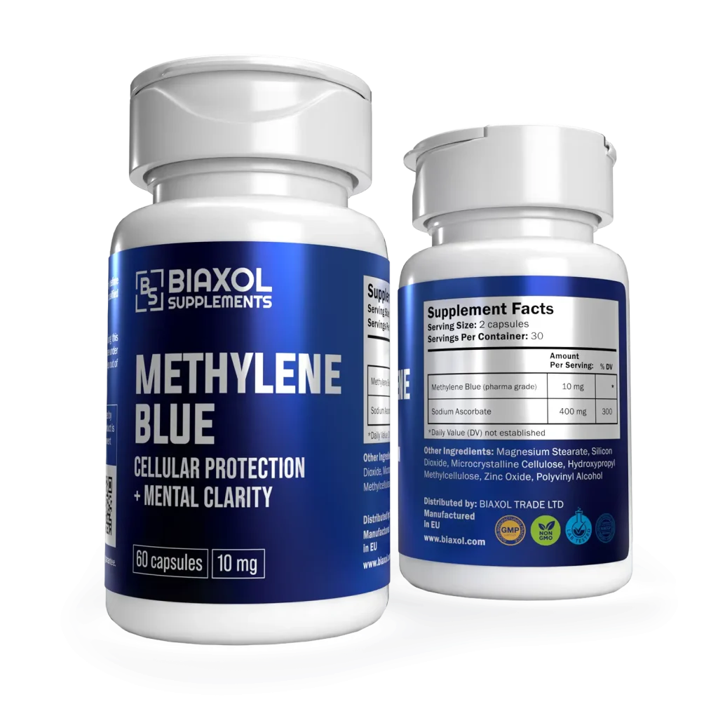 Biaxol Supplements Methylene Blue 60 Caps thumbnail 2