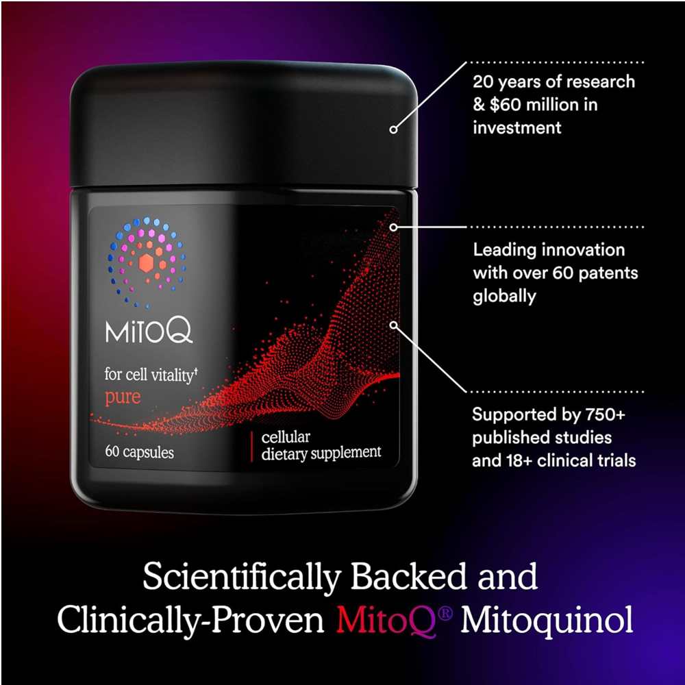 Mitoq Cellular Dietary Supplement – 60 Capsules for Cell Vitality & Energy thumbnail 2