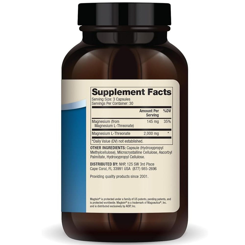 Dr. Mercola Magnesium Advanced Magnesium L-Threonate - 90 Capsules thumbnail 2