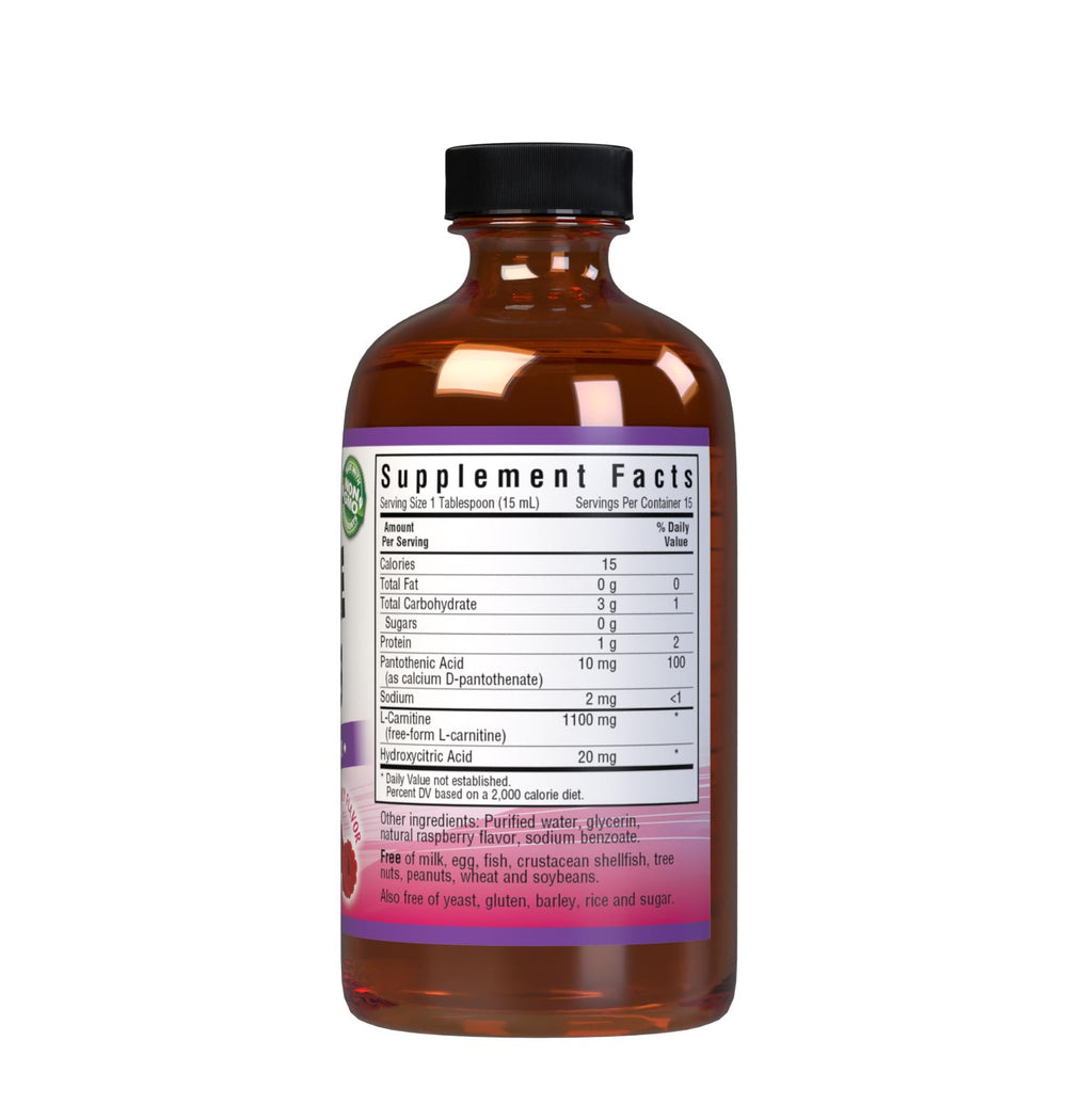 Bluebonnet Nutrition Liquid L-Carnitine 1100 Mg 236ml thumbnail 2