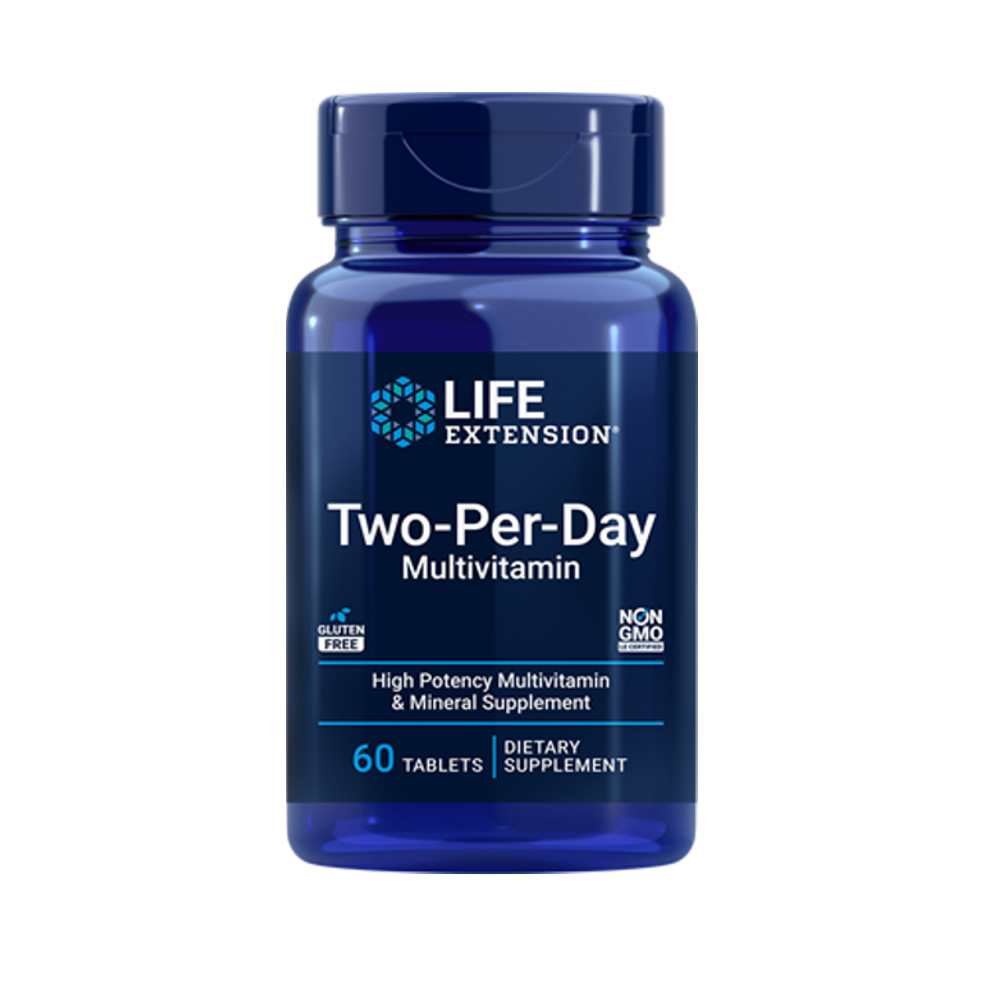 Life Extension Two-Per-Day Multivitamin - 120 Tablets | High Potency & Mineral Supplement | Gluten-Free, Non-GMO thumbnail 2