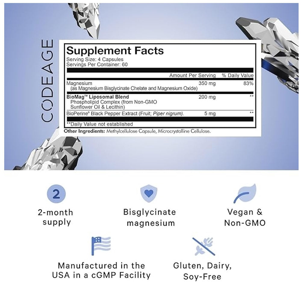 Liposomal Magnesium Glycinate By CODEAGE thumbnail 2