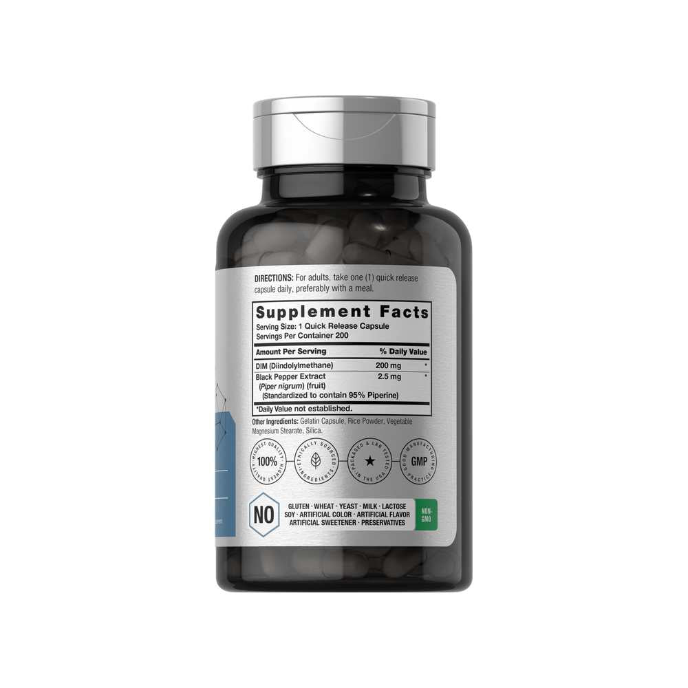 Horbäach Dim 200mg | 200 Capsules thumbnail 2