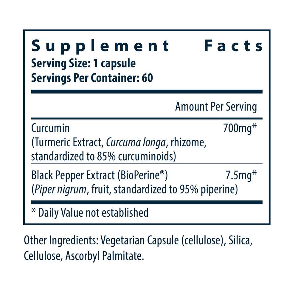 Vital Nutrients Curcumin Extract 60 Caps thumbnail 2