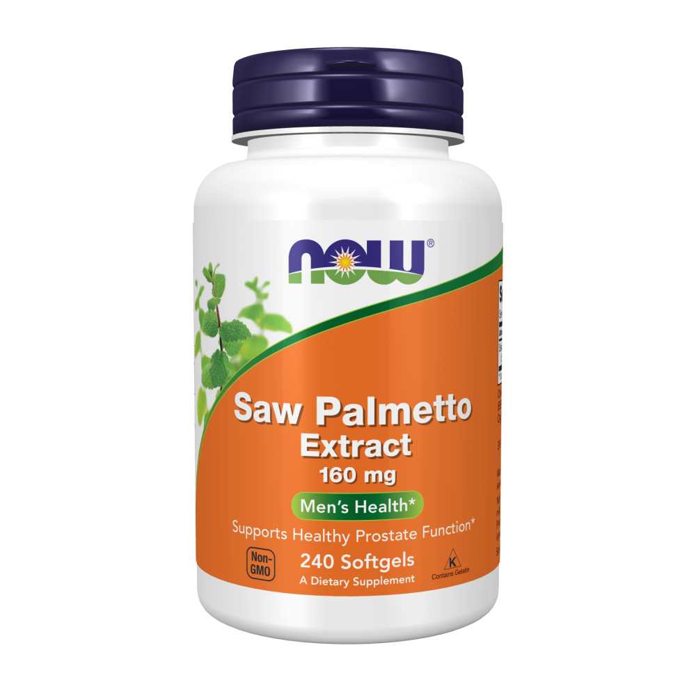 Now Foods Saw Palmetto Extract 160 Mg – Prostate Support – 120 Softgels thumbnail 2