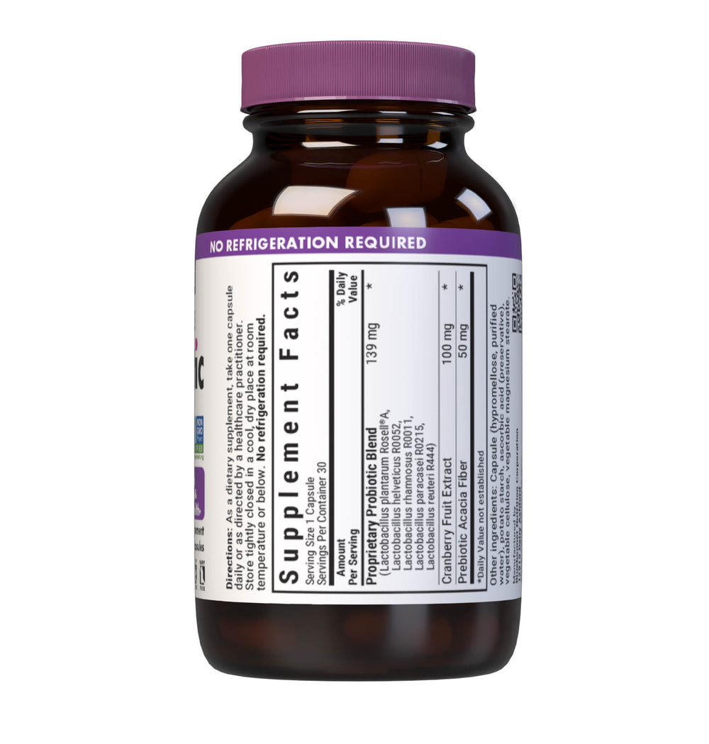 Bluebonnet Nutrition Women's Probiotic 35 Billion Cfu^ with Prebiotic & Cranberry 30 Caps thumbnail 2