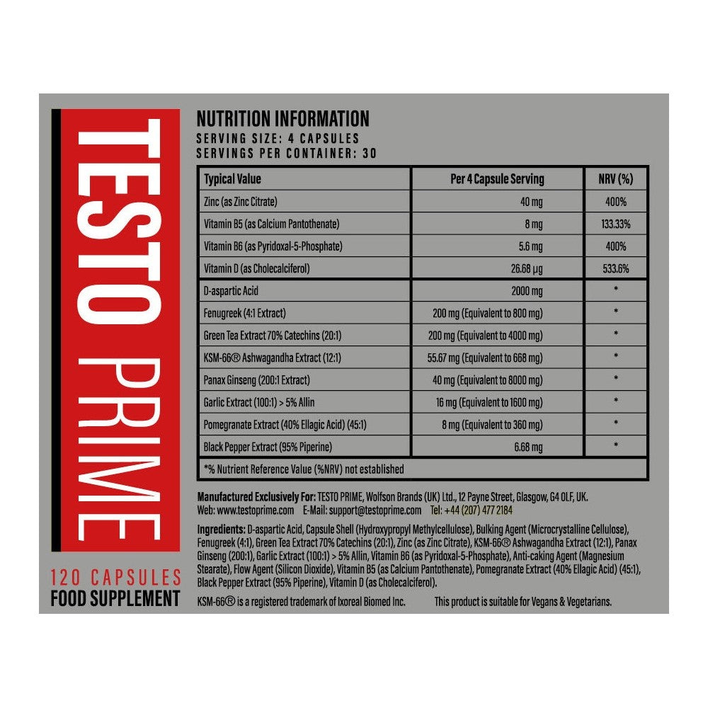 Testo Prime: Ultimate Testosterone Booster for Men & Women in Pakistan thumbnail 2