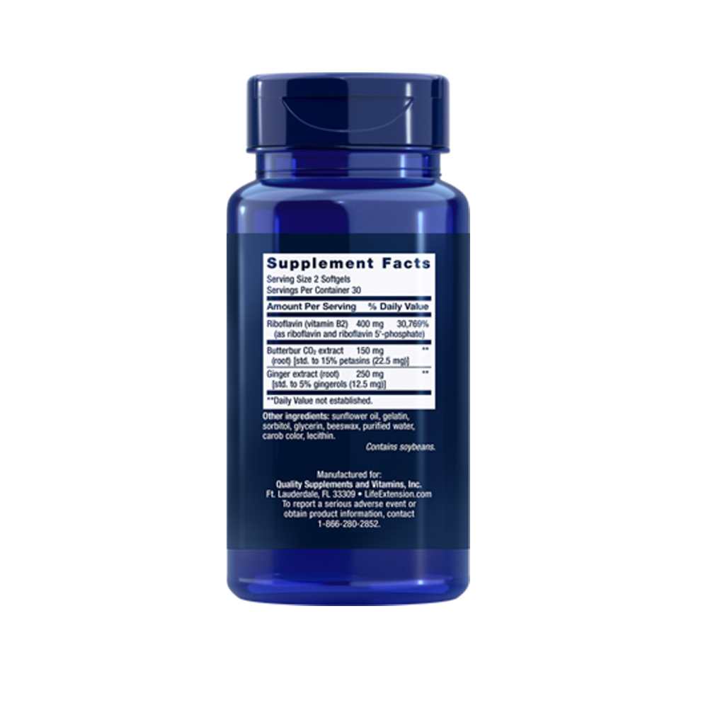 Life Extension Migra-Eeze™ 60 Softgels thumbnail 2