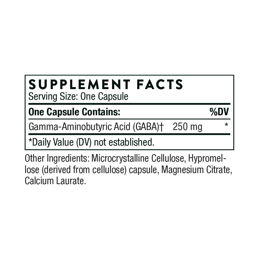 PharmaGABA 250 mg by Thorne – Dietary Supplement thumbnail 2