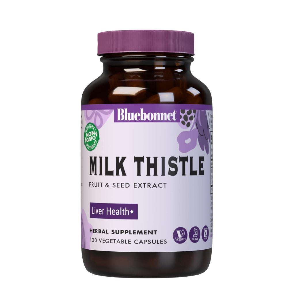 Bluebonnet Nutrition Milk Thistle Fruit & Seed Extract 60 Caps thumbnail 2